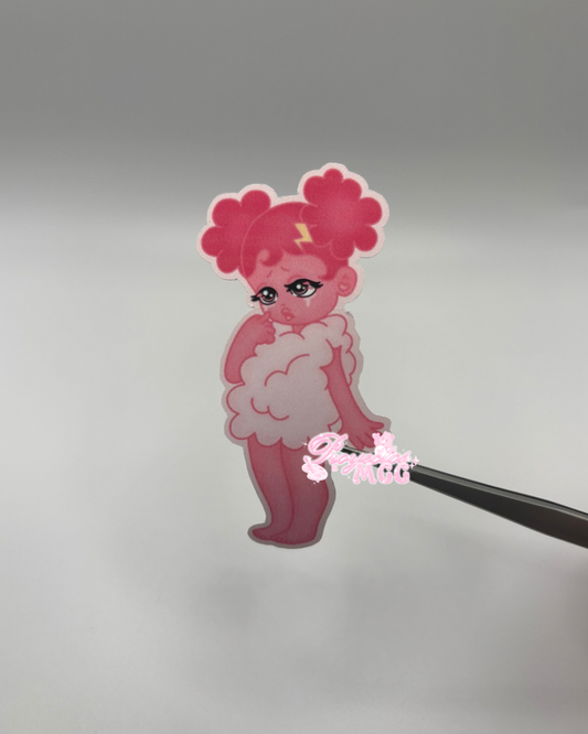 Pink SadGirl Sticker