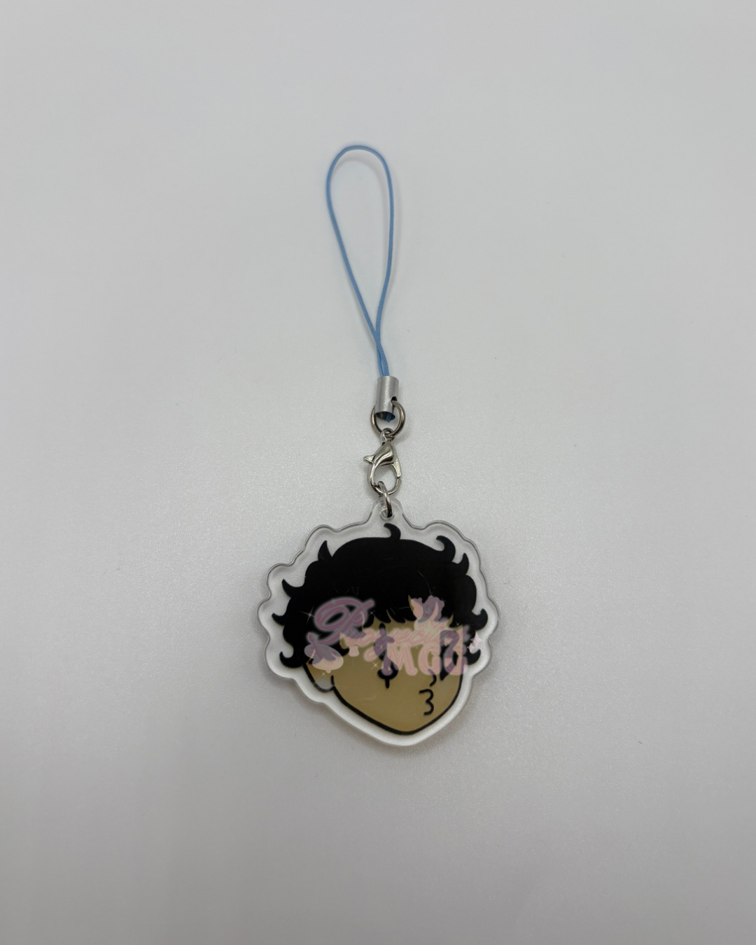SadBoy Face Acrylic Phone Charm