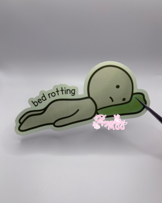 Bed Rotting Car Decal *discounted*