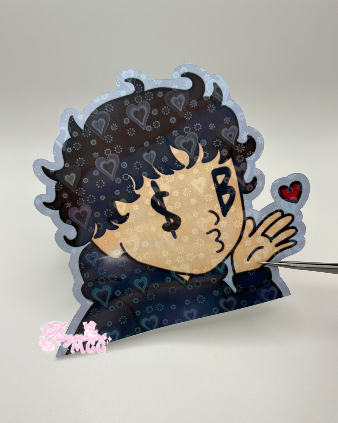 SadBoy Holo Car Decal 5.5 in. *discounted*