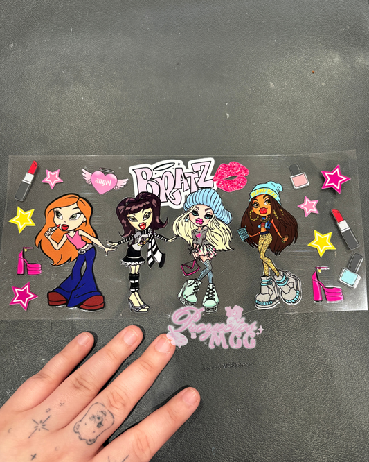 Brat #1 Glass Cup 16oz