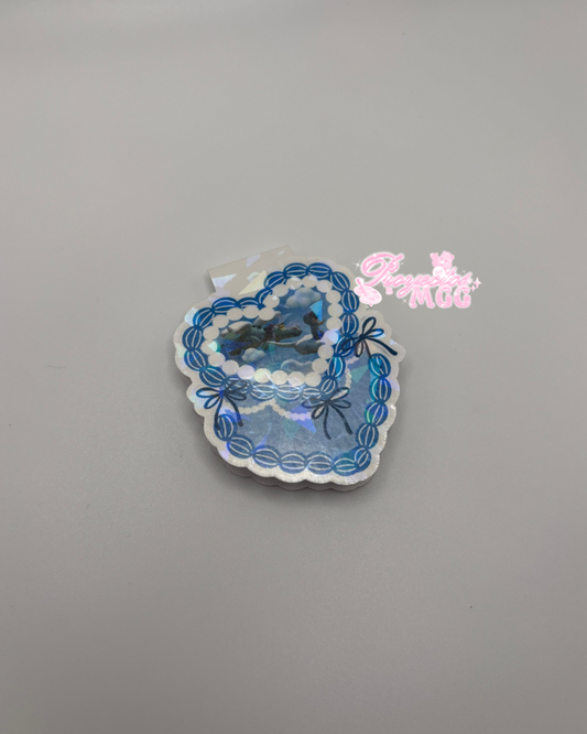 Junior H Vintage Cake Magnetic Bookmark