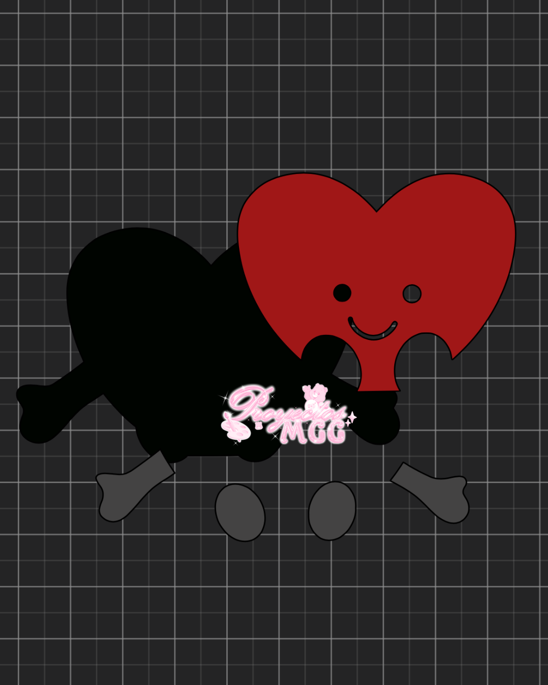 Heart Plush SVG Digital File