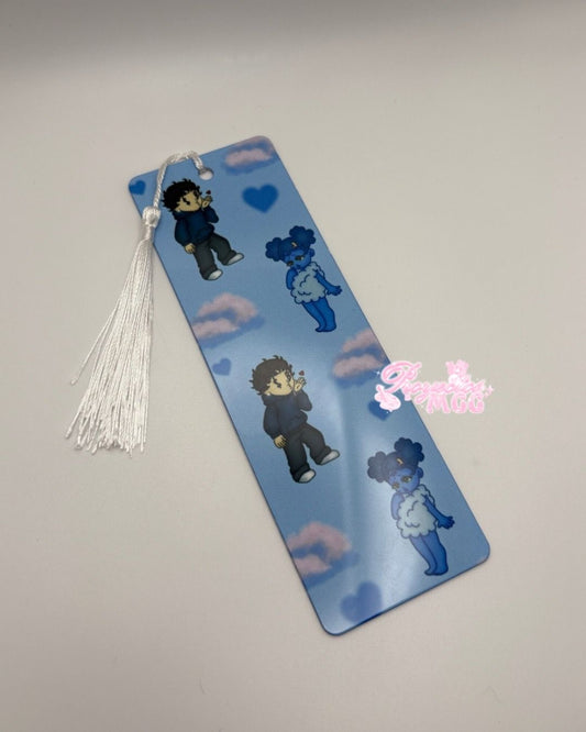 SadBoy & SadGirl Metal Bookmark