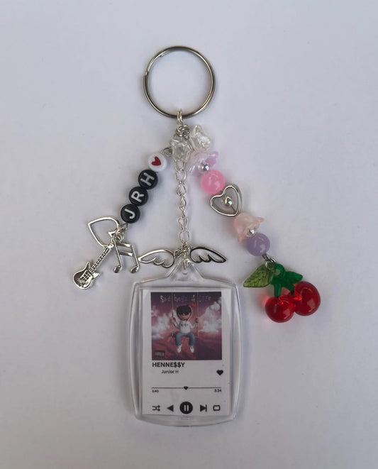 Junior H Song Keychain
