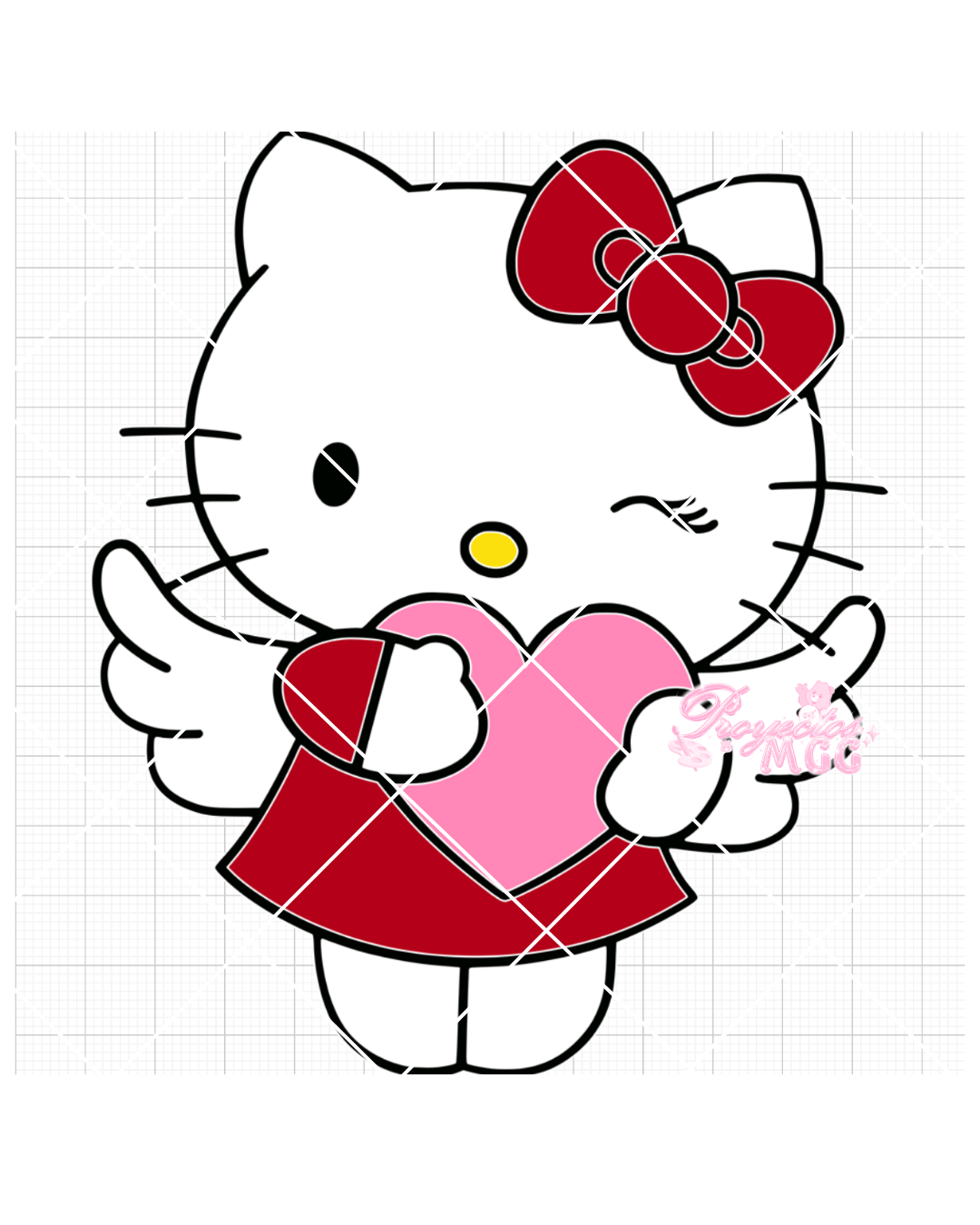 HK Angel SVG Digital File