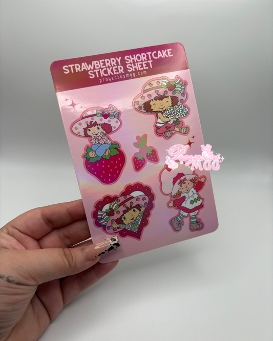Shortcake Holo Sticker Sheet