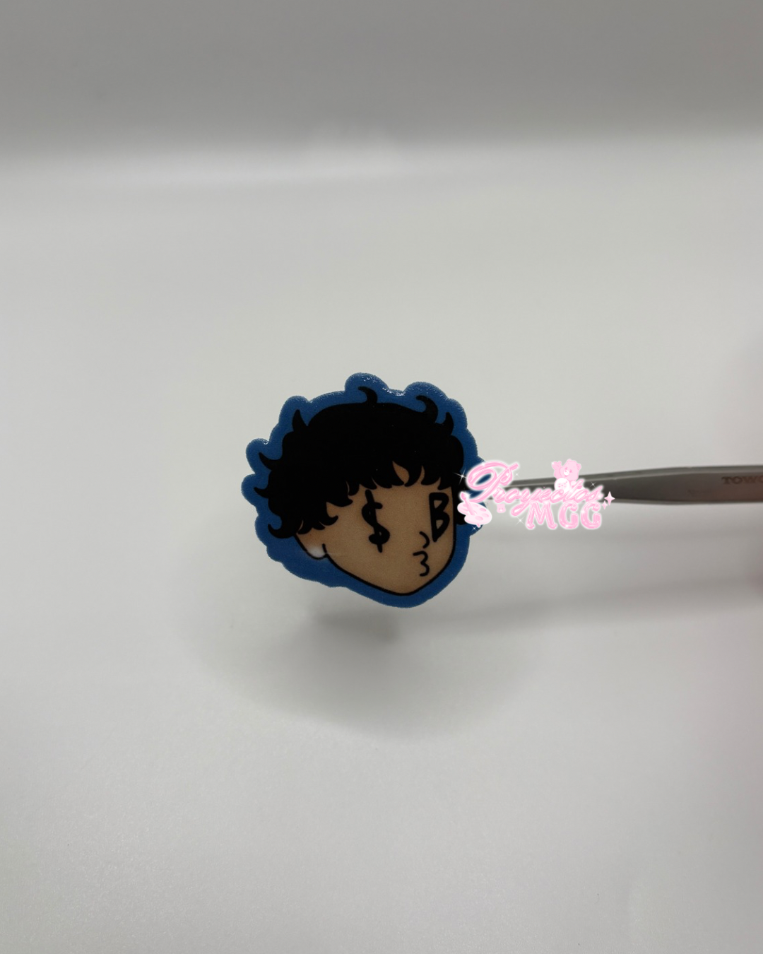 SadBoy Face Acrylic Clip