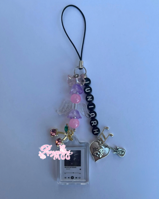 Junior H Miles De Rosas Phone Charm