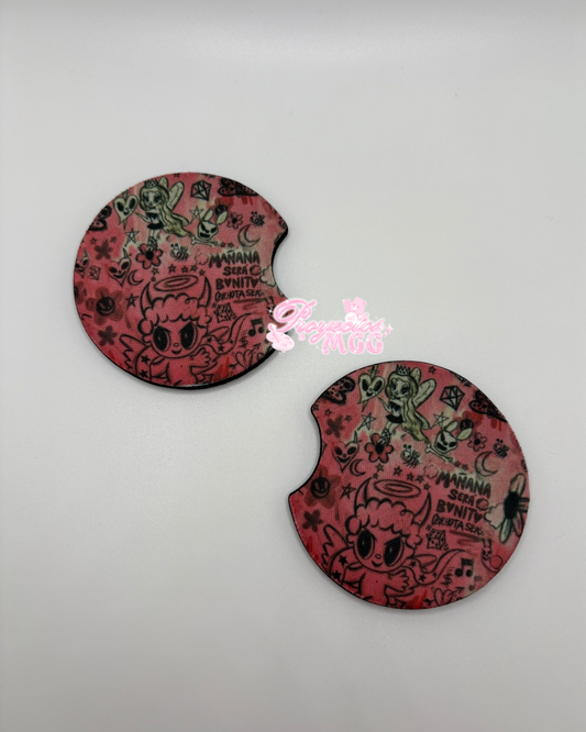 Karol G Car Coasters