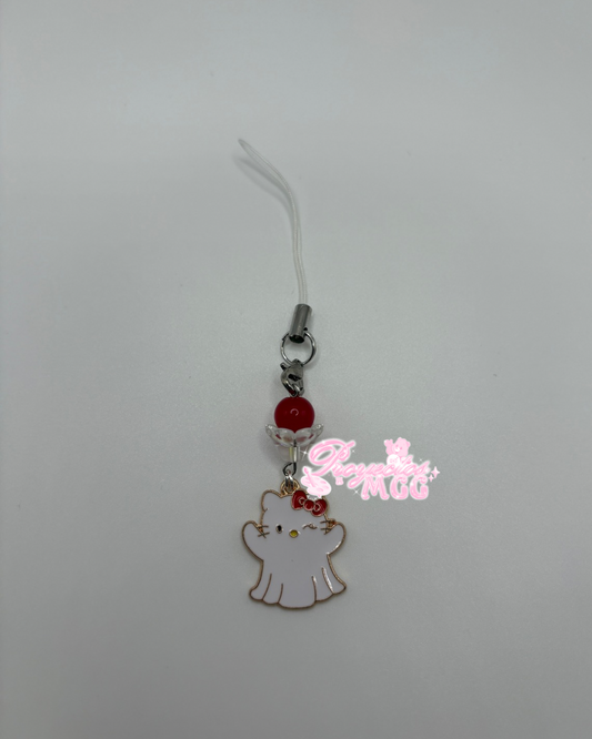 HK Ghost Phone Charm