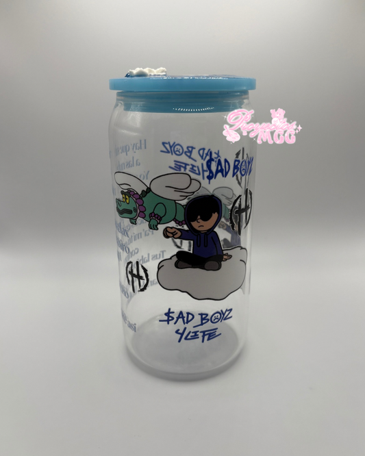 SadBoy Psicodelica Glass Cup