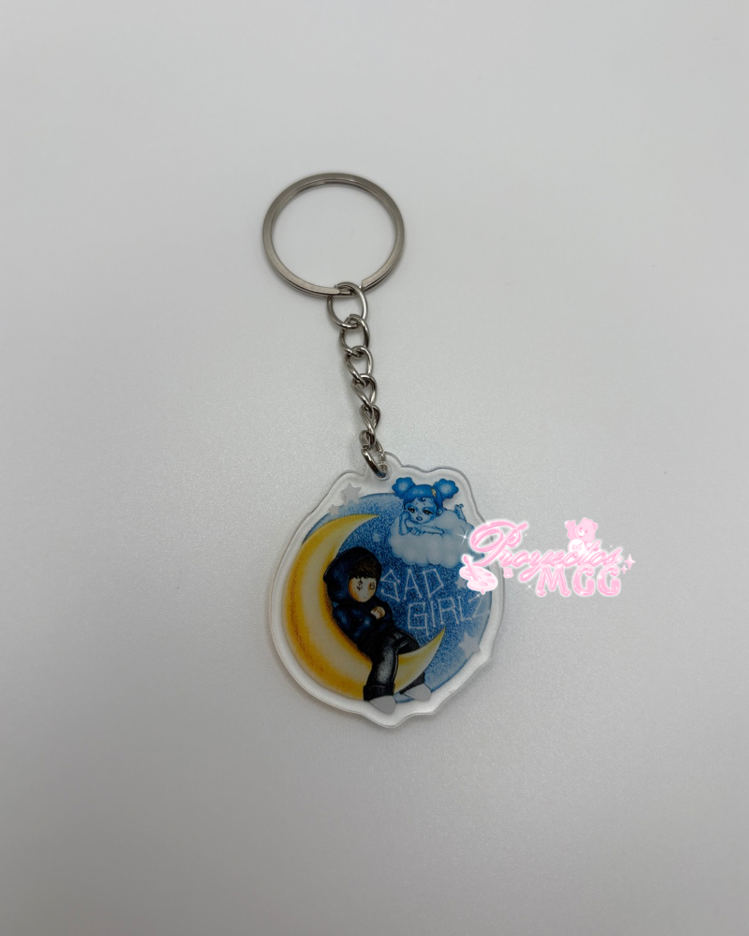 SadGirl Luna Acrylic Keychain
