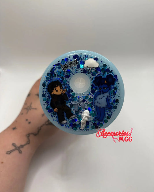 SadBoy & SadGirl $B4L 16oz. Glass Cup