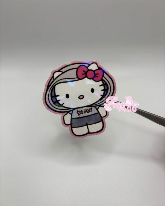 HK SadBoy Holo Sticker