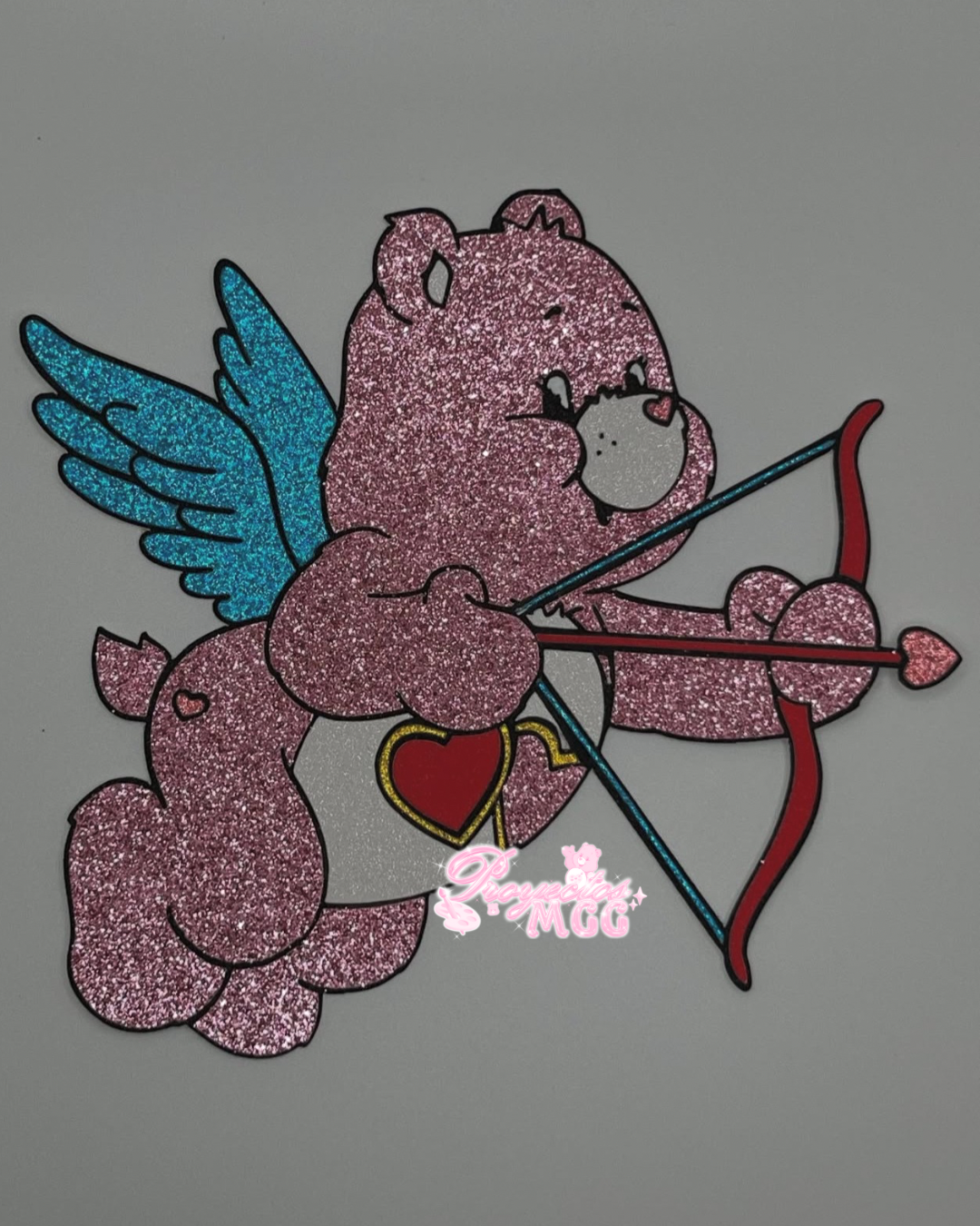 Cupid Bear Bouquet Topper