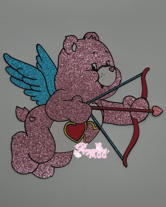 Cupid Bear Bouquet Topper