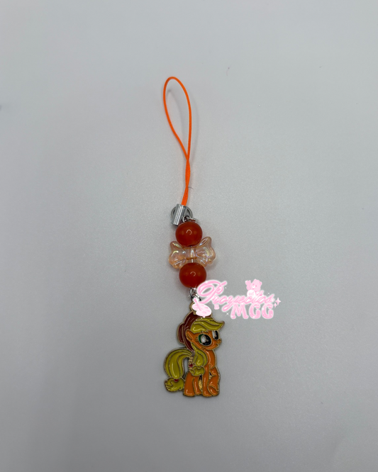 Apple Pony Phone Charm