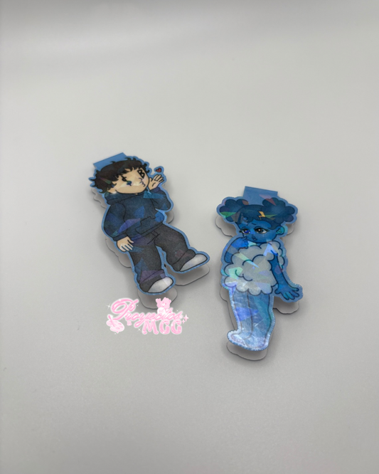 SadBoy & SadGirl Magnetic Bookmark