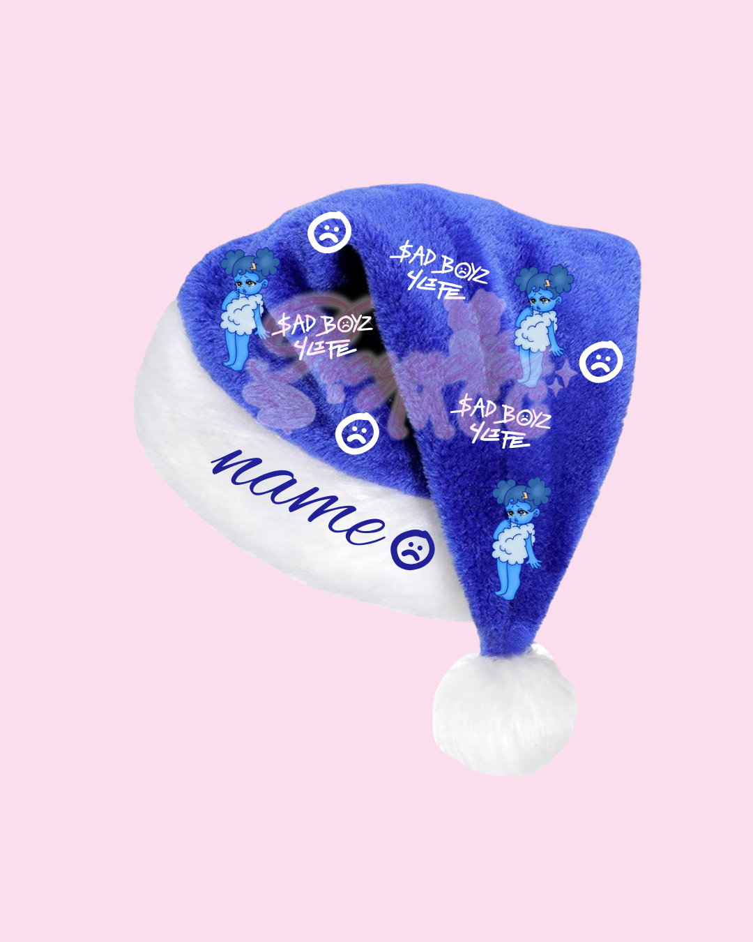 Blu SadGirl $B4L Christmas Hat