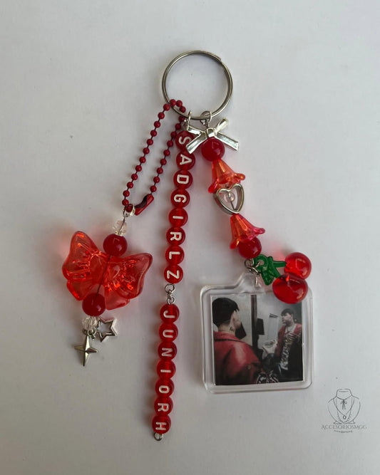 Sadgirl Red Cherry Keychain