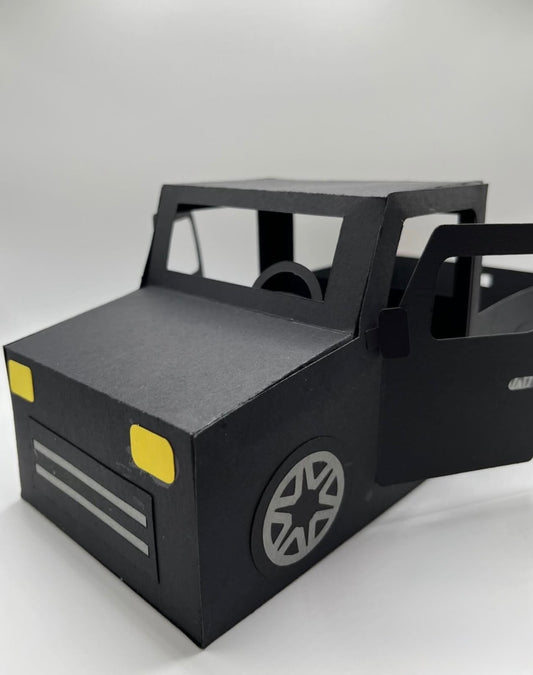 Black Truck Treat Box