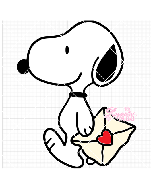 Snoop w/ Love Letter SVG Digital File