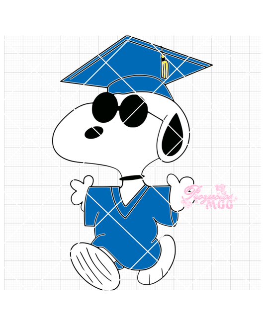 Snoop Cap & Gown Grad SVG Digital File