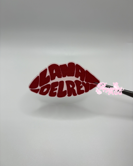 Lana Kiss Matte Sticker