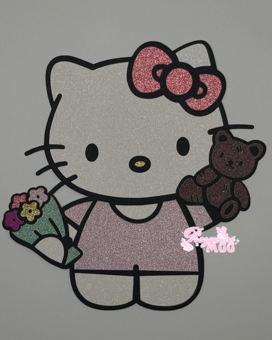 HK Flower & Bear Bouquet Topper