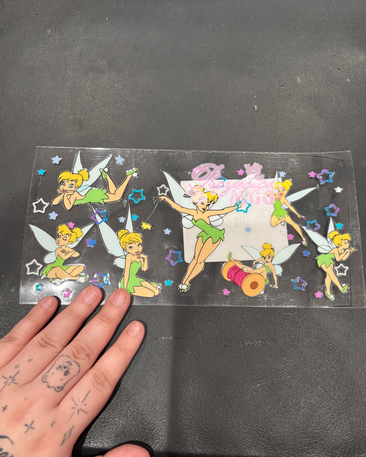 Tinker Fairy Glass Cup 16oz