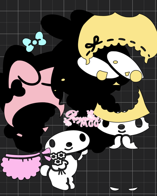 Melody & Mom SVG Digital File
