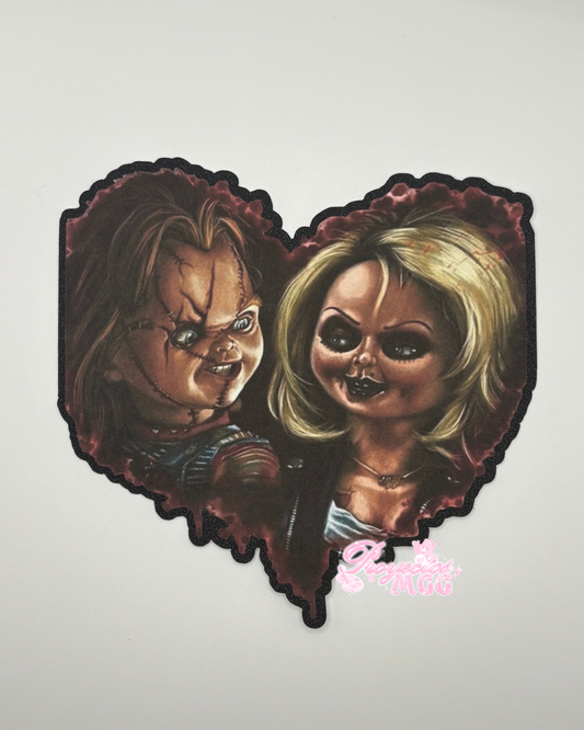 Chucky Heart Bouquet Topper