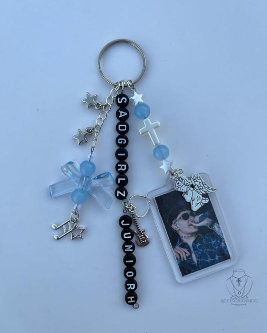 Junior H Sadgirl Blue Keychain
