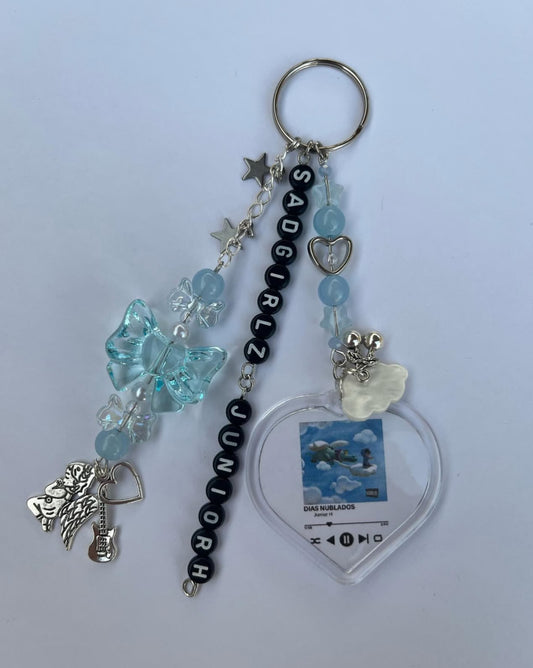 Junior H Dias Nublados Keychain