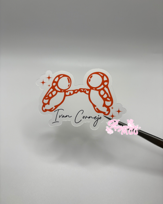 Ivan Cornejo Matte Stickers