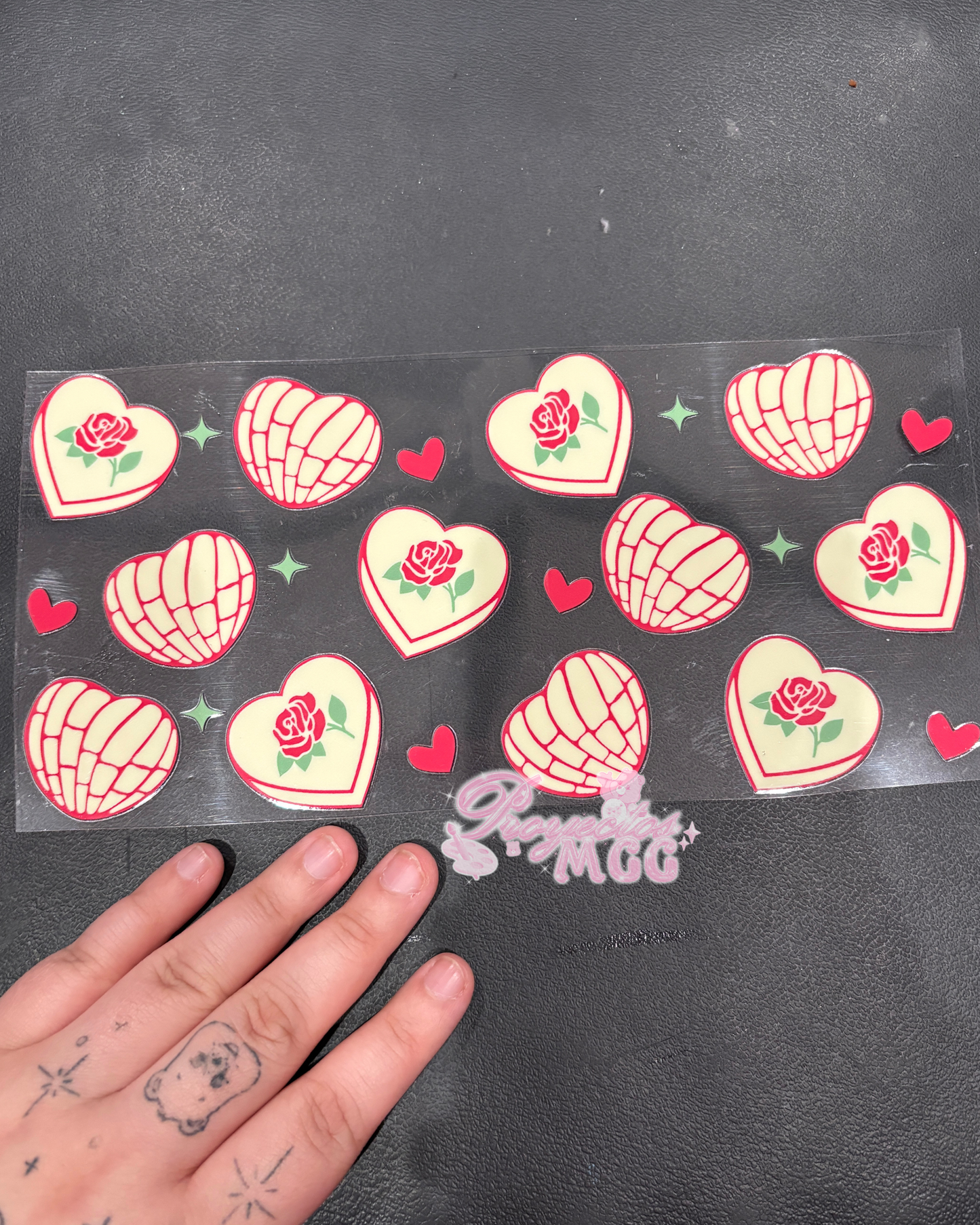 De La Rosa Corazón Glass Cup 16oz