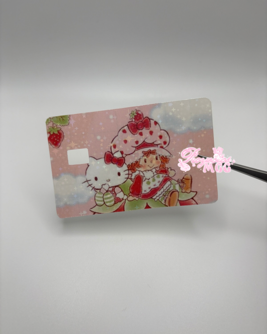 HK Shortcake Holo Card Decal