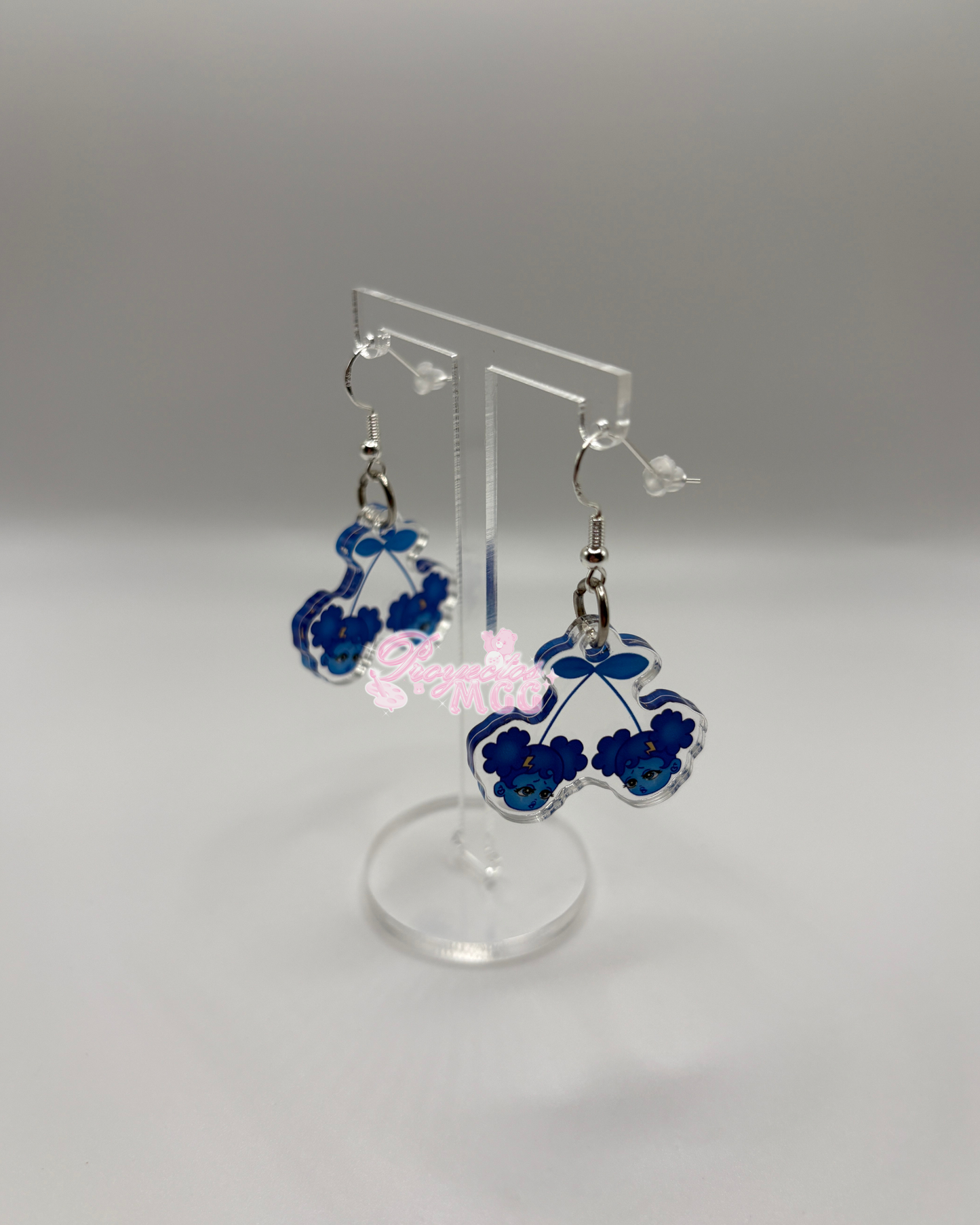 SadGirl Cherry Acrylic Earrings