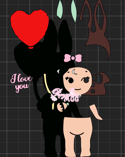 Sonny “I Love You” SVG Digital File