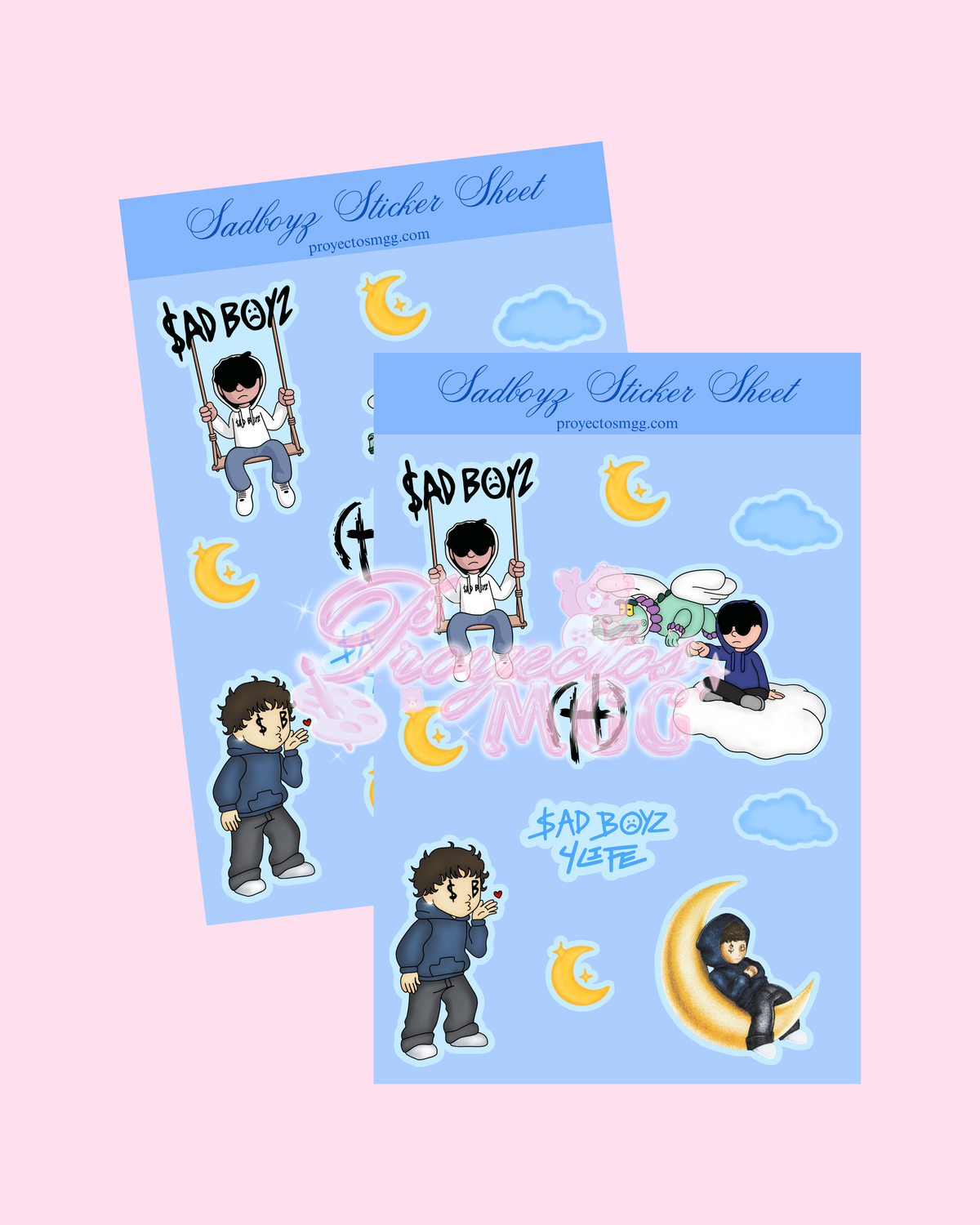 SadBoy Holo Sticker Sheet