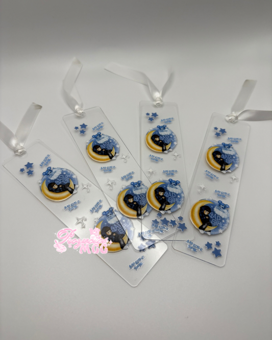 SadGirl Luna Acrylic Bookmark