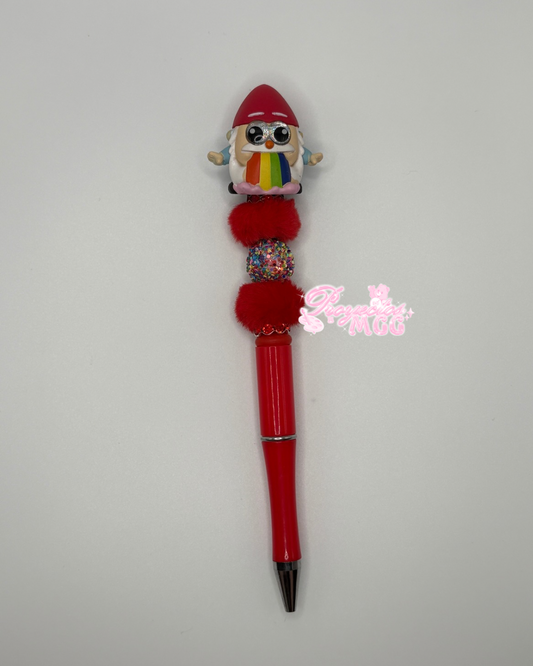 Gnome Beaded Pen