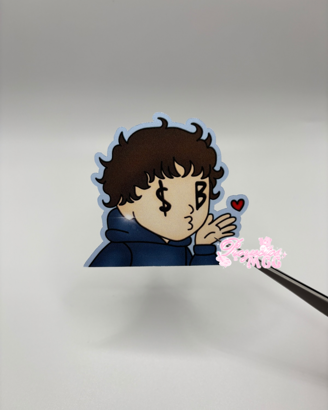 SadBoy Kiss Matte Sticker