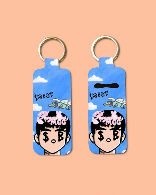 SadBoy Dragon Chapstick Holder Keychain
