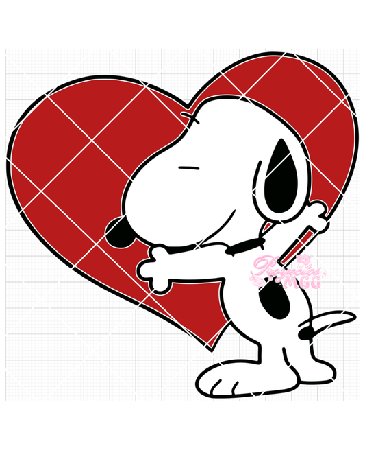 Snoop w/ Heart SVG Digital File