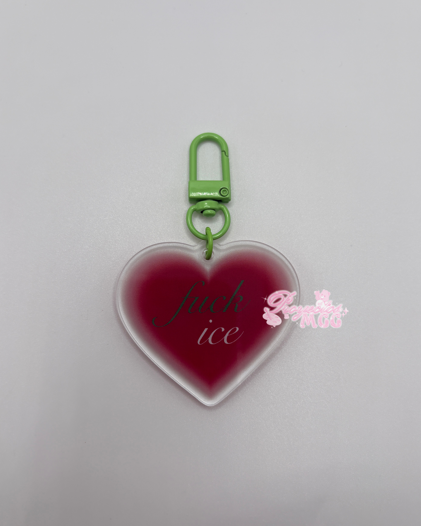 F*CK ICE Mexico Acrylic Keychain