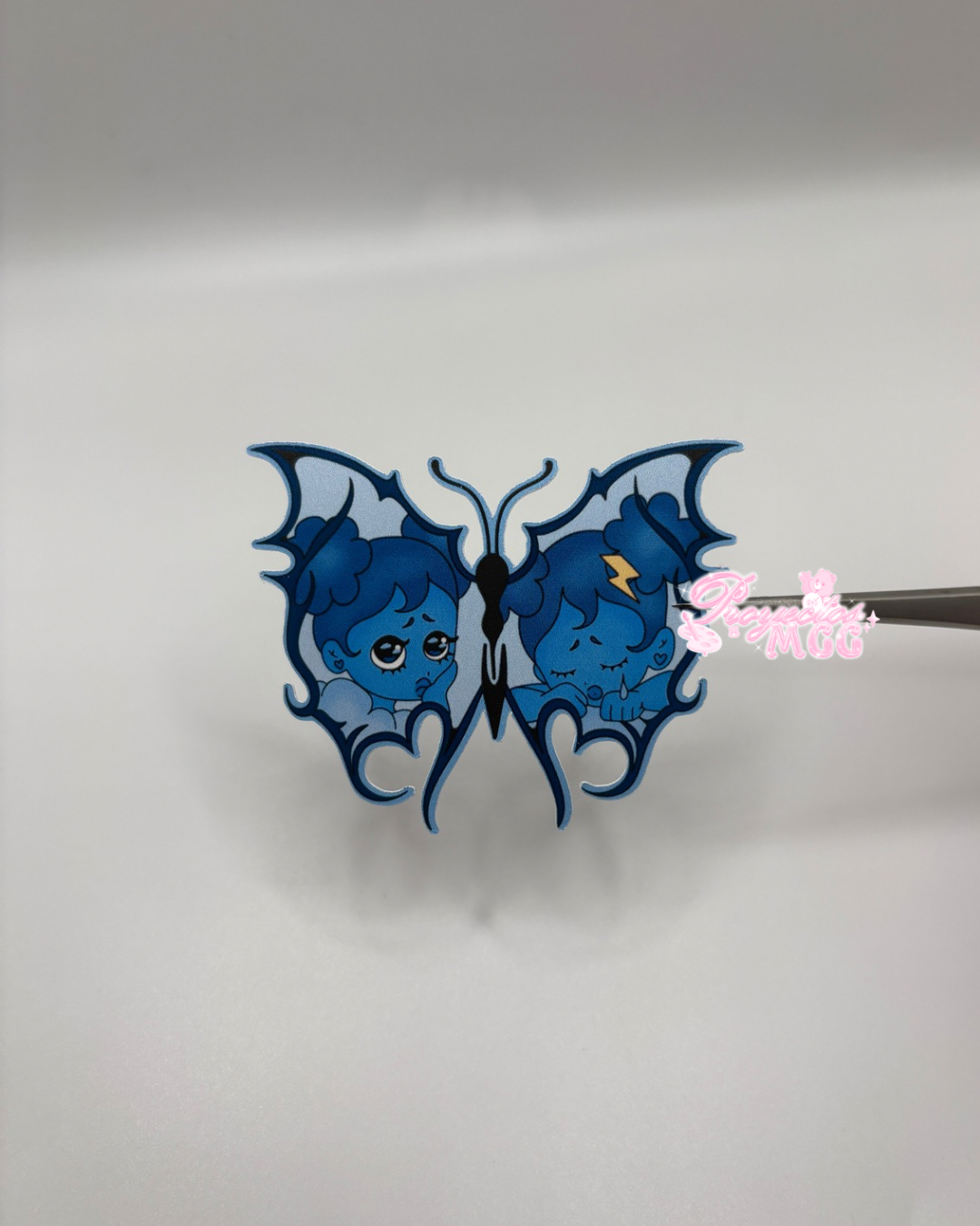 SadGirl Butterfly Sticker