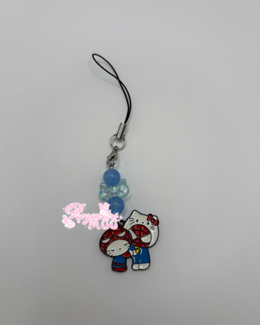 HK & Spidey Phone Charm