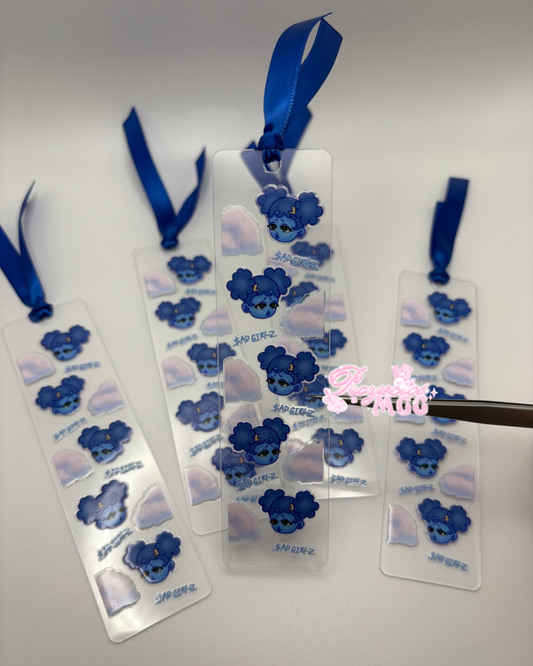 SadGirl Cloud Acrylic Bookmark